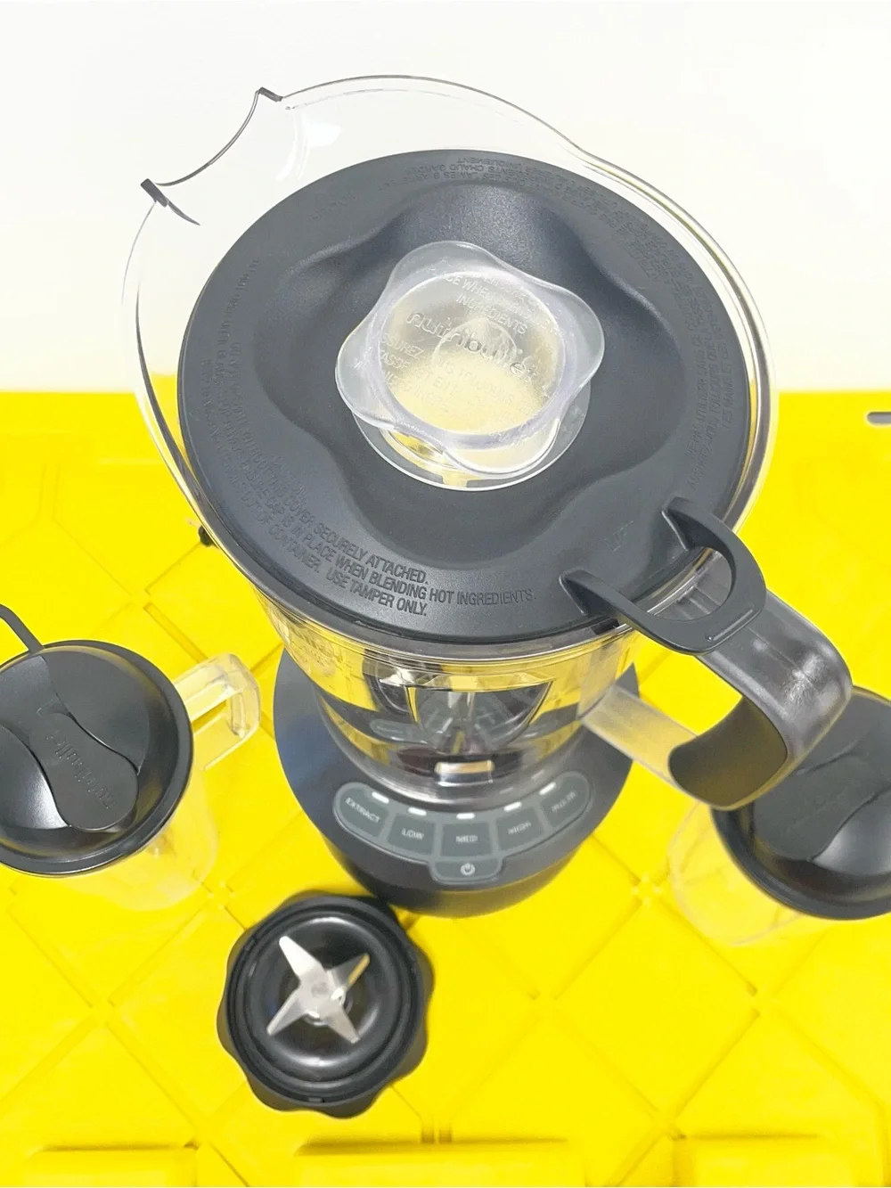 NutriBullet Full-Size Blender Combo 1200W - Dark Gray with Single Serve Cups
